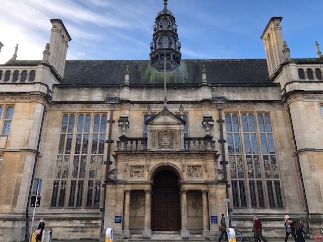Oxford筆記試験の受験会場